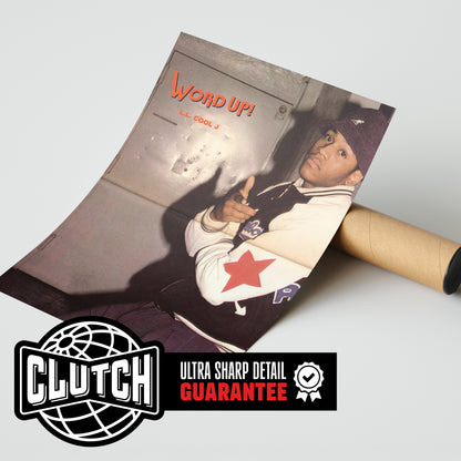 LL Cool J 'Word Up' Poster