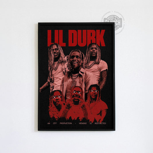 Lil Durk 'Restricted' Poster