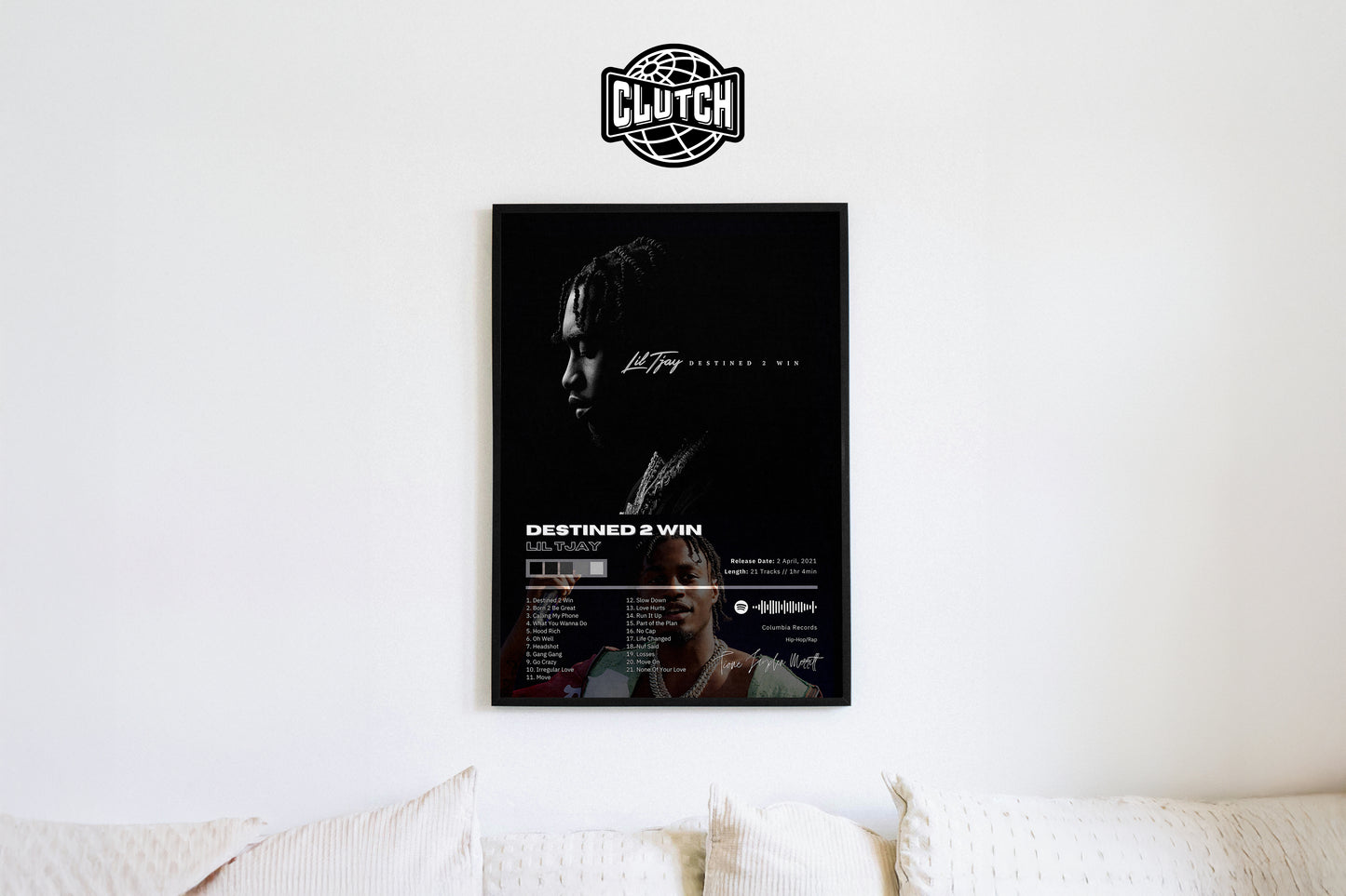 Lil Tjay 'Destined 2 Win' Album Poster