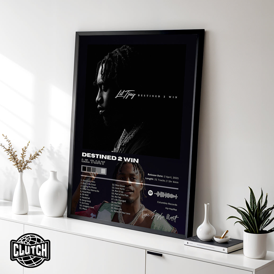 Lil Tjay 'Destined 2 Win' Album Poster