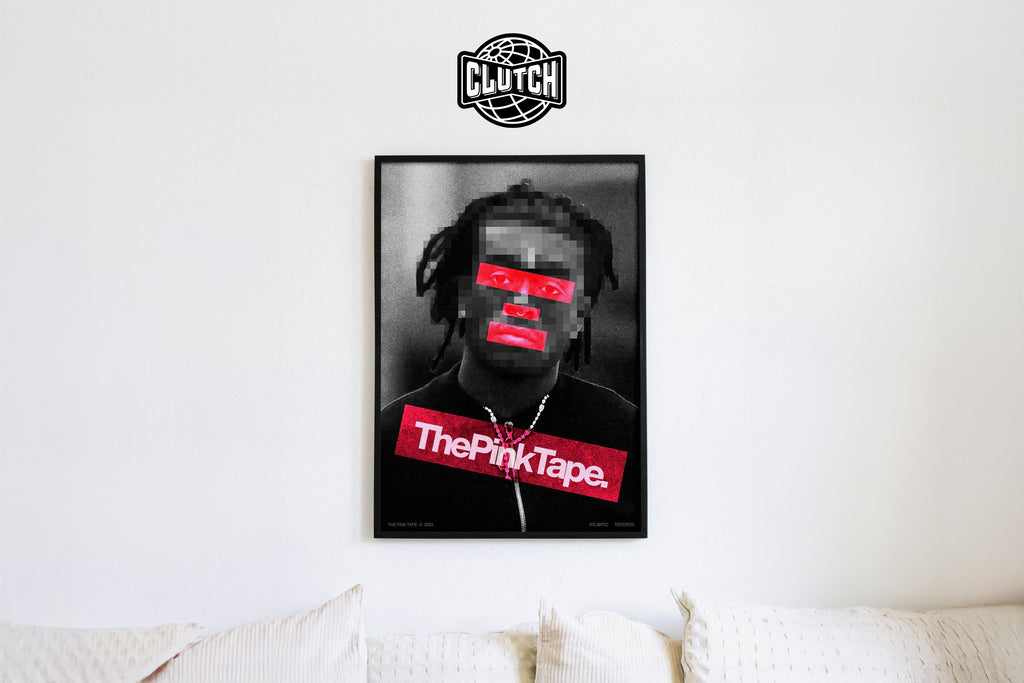 Lil Uzi Vert 'Red Pink Tapes' Poster