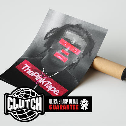 Lil Uzi Vert 'Red Pink Tapes' Poster