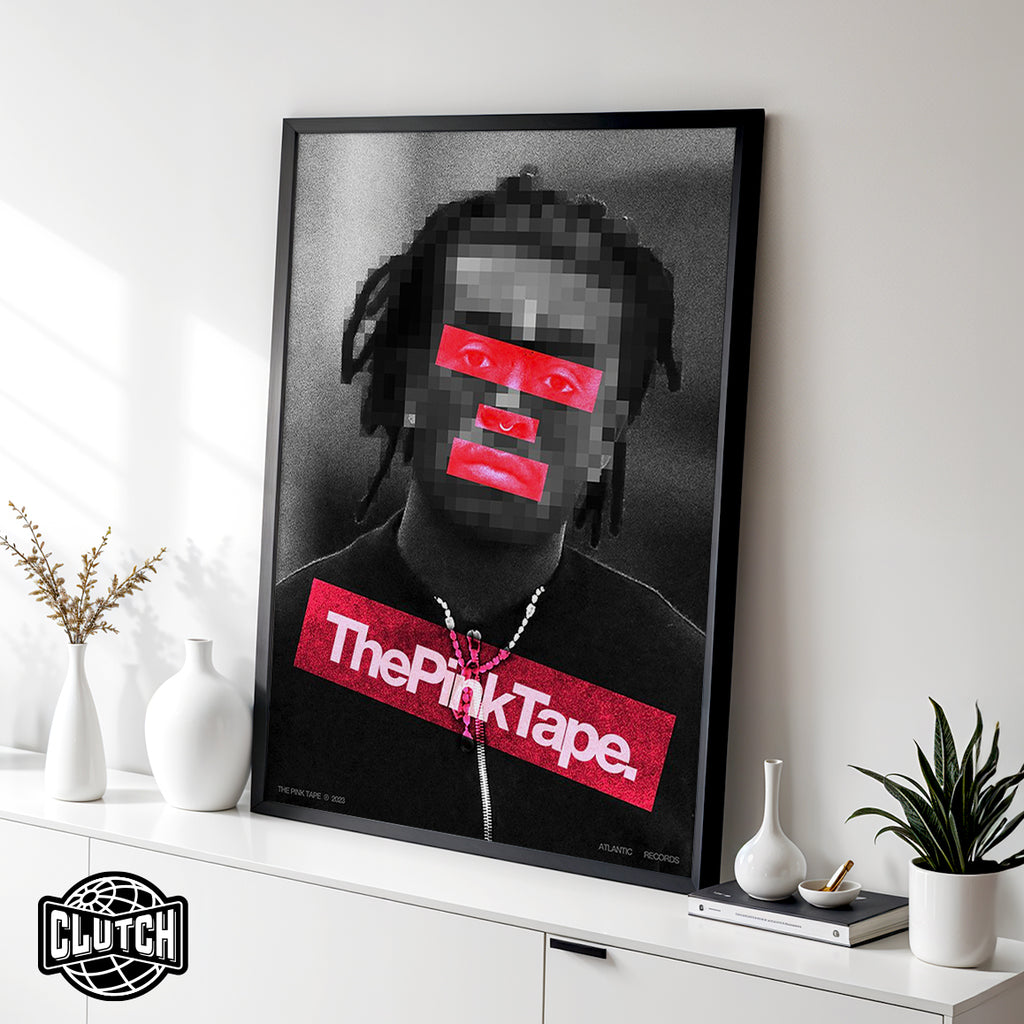 Lil Uzi Vert 'Red Pink Tapes' Poster