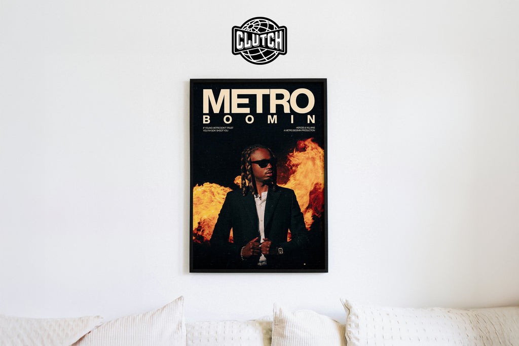 Metro Boomin 'Heroes & Villains' Poster