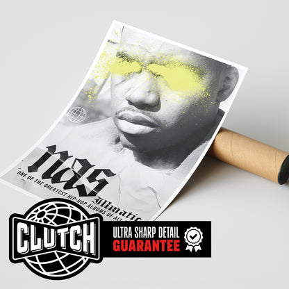 Nas - 'Illmatic' Eyes Poster