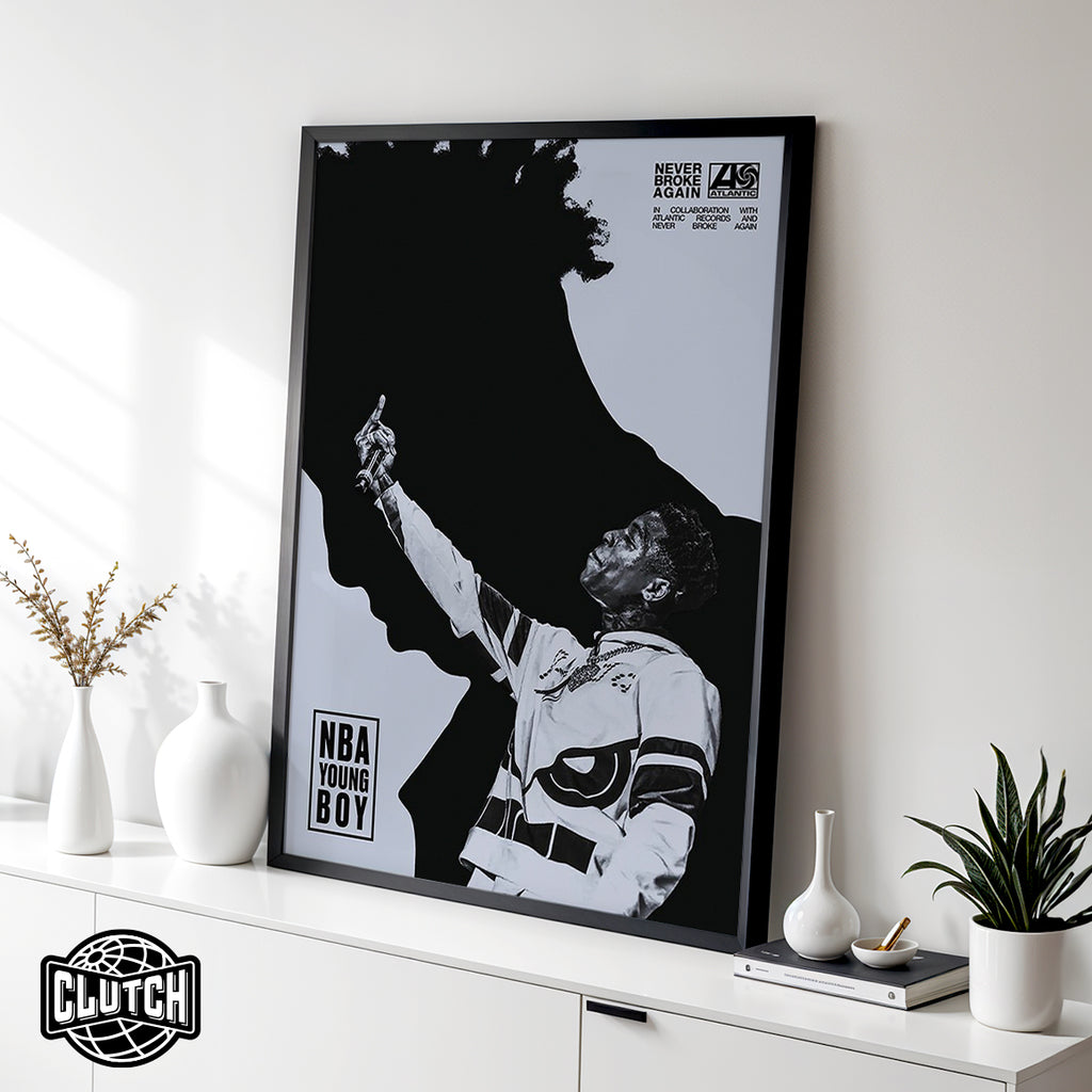 NBA Young Boy 'Silhouette' Poster