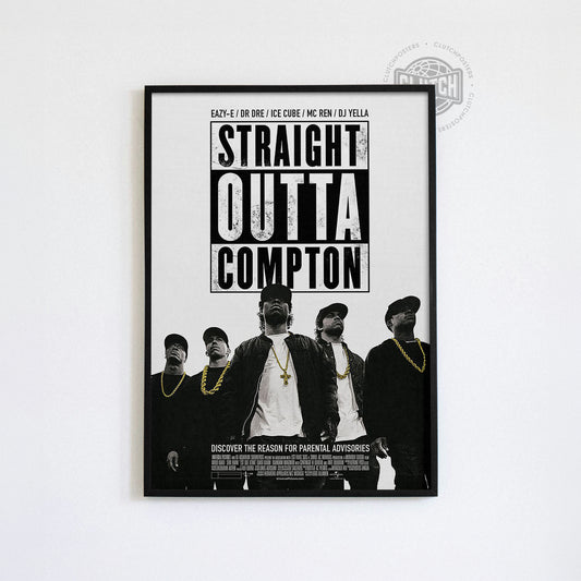 N.W.A 'Straight Outta Compton' Poster