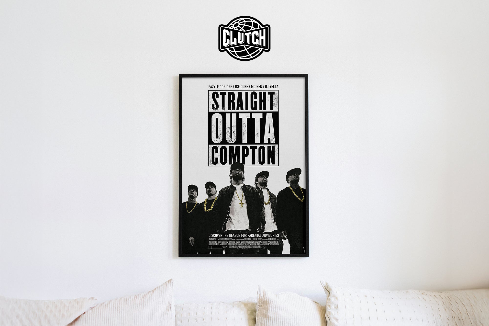 N.W.A 'Straight Outta Compton' Poster