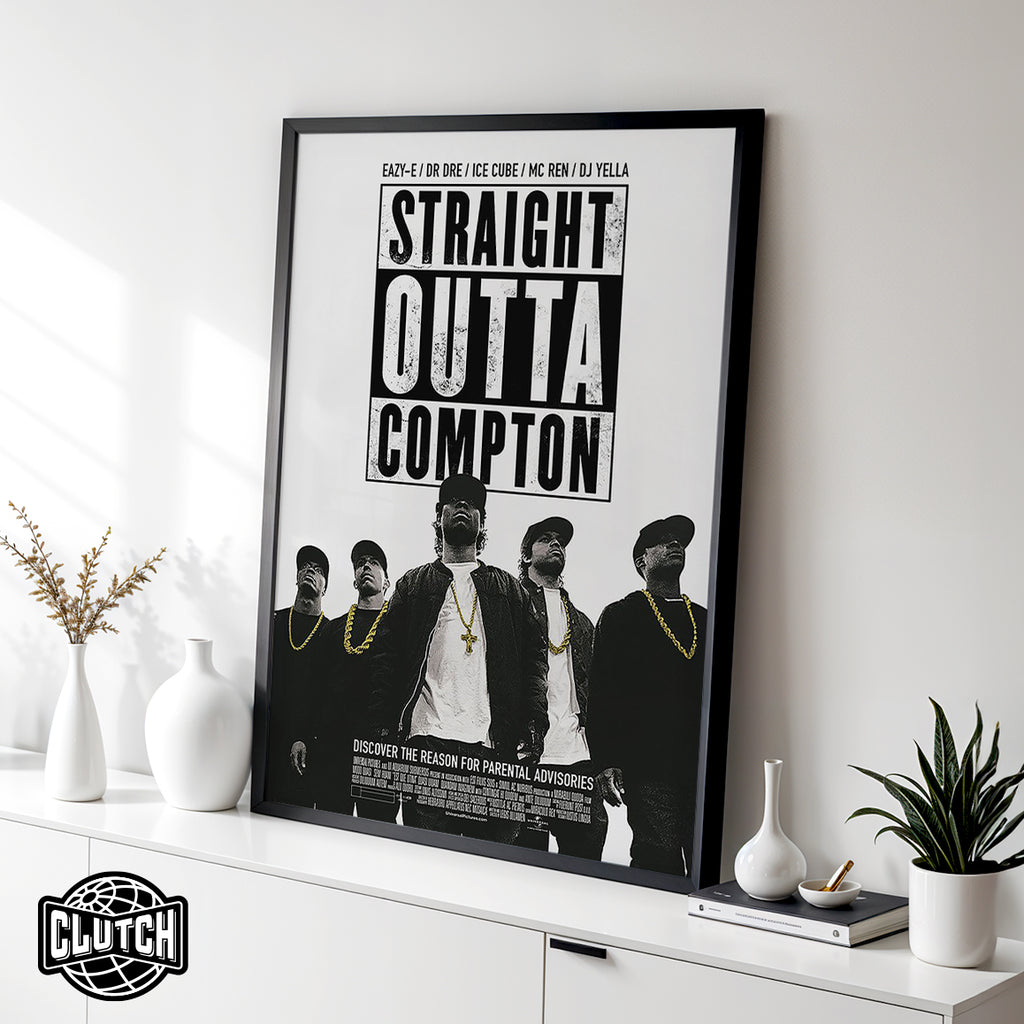 N.W.A 'Straight Outta Compton' Poster