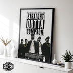N.W.A 'Straight Outta Compton' Poster