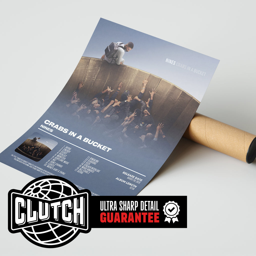 Nines "Crabs In A Bucket" Album Poster