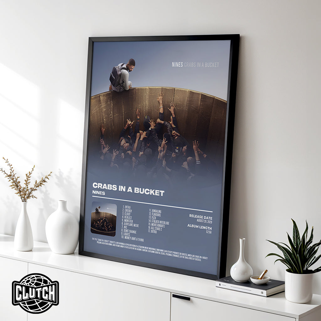 Nines "Crabs In A Bucket" Album Poster