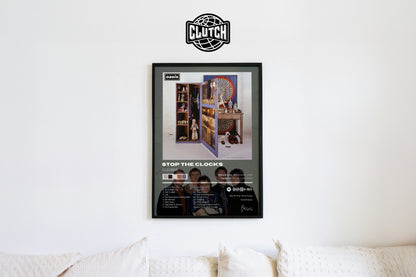 Oasis 'Stop The Clocks' Album Poster