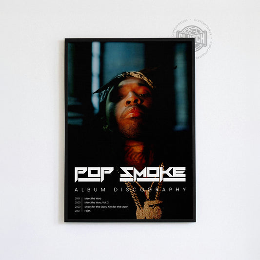 Pop Smoke Discography Poster