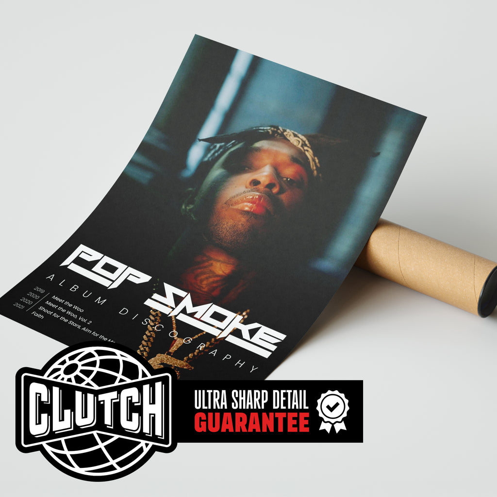 Pop Smoke Discography Poster