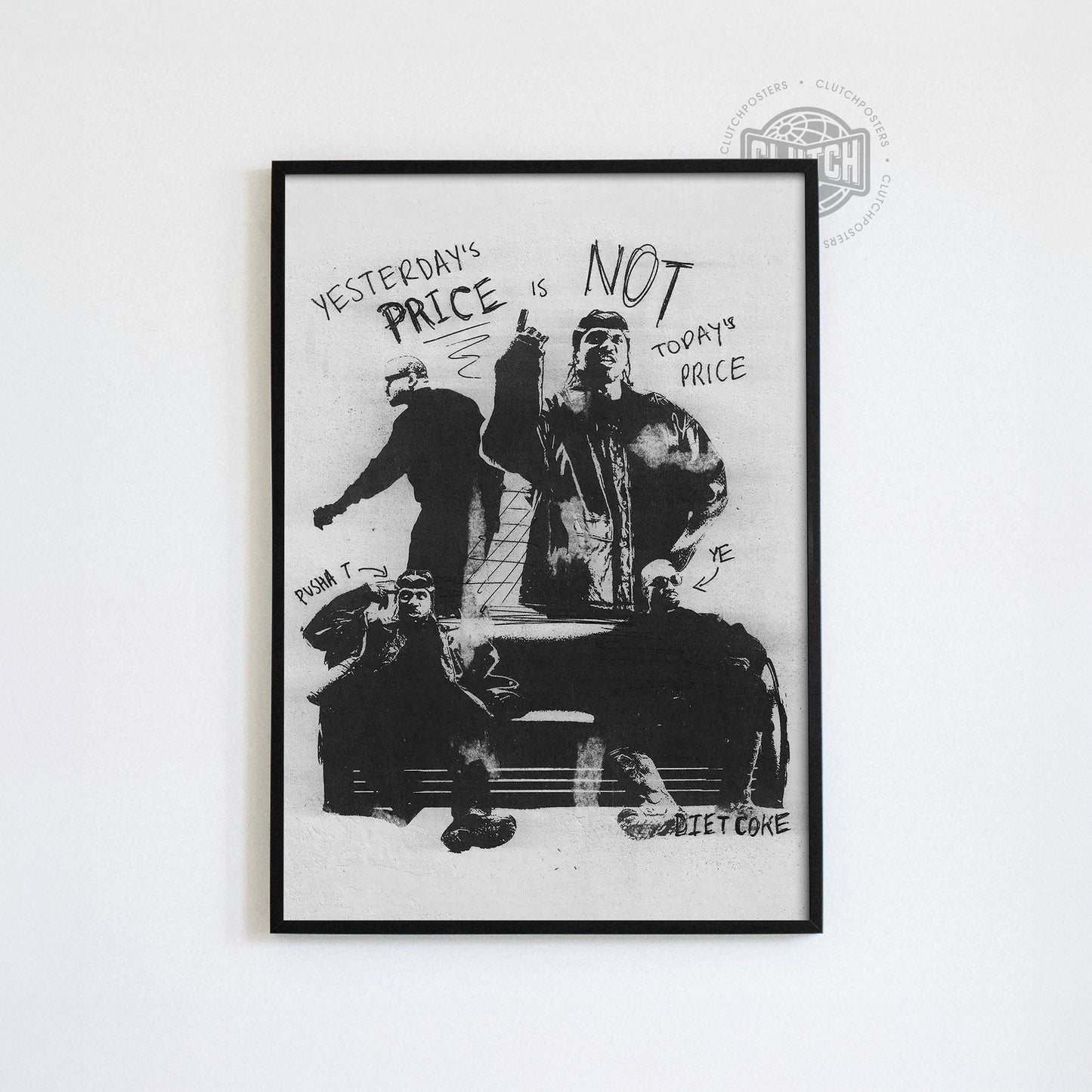 Pusha T 'Diet Coke' Poster