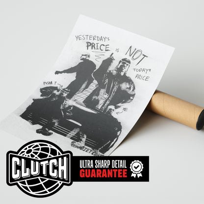 Pusha T 'Diet Coke' Poster