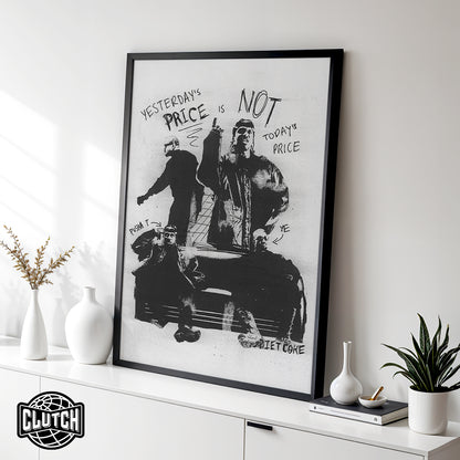 Pusha T 'Diet Coke' Poster