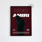 Rich Amiri 'Focus' Red Poster