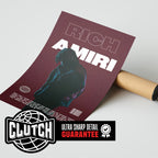 Rich Amiri 'Focus' Red Poster