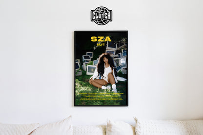 SZA 'CTRL' Tracklist Poster