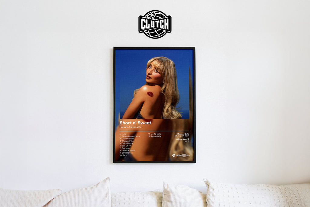 Sabrina Carpenter 'Short n Sweet' Album Poster