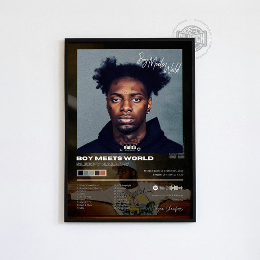 Sleepy Hallow 'Boy Meets World' Album Poster