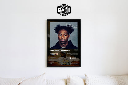 Sleepy Hallow 'Boy Meets World' Album Poster