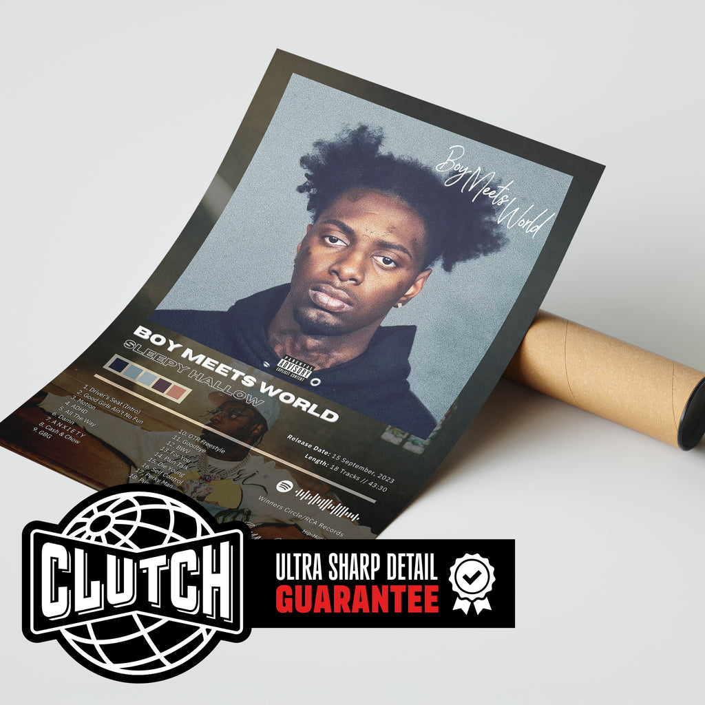 Sleepy Hallow 'Boy Meets World' Album Poster