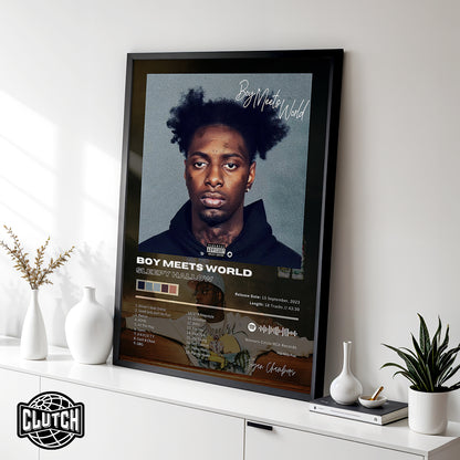 Sleepy Hallow 'Boy Meets World' Album Poster