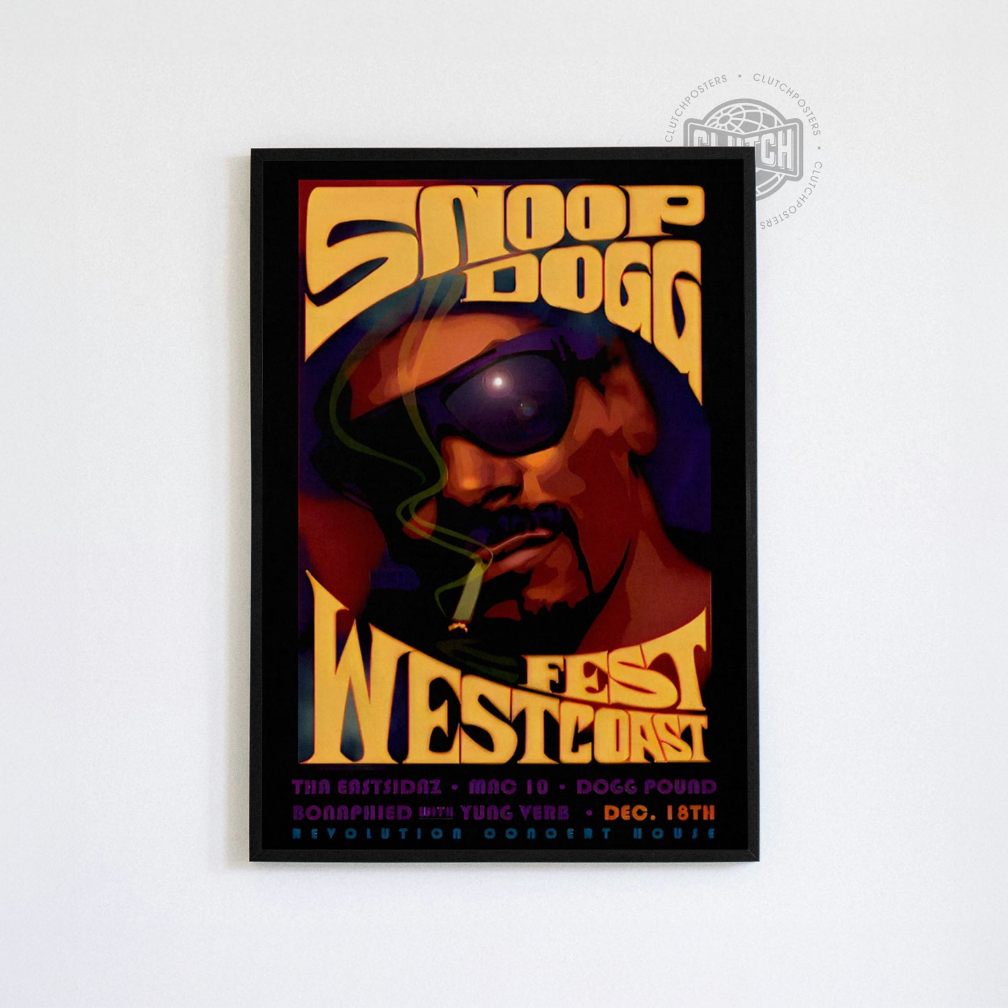 Snoop Dogg Illustrative Poster