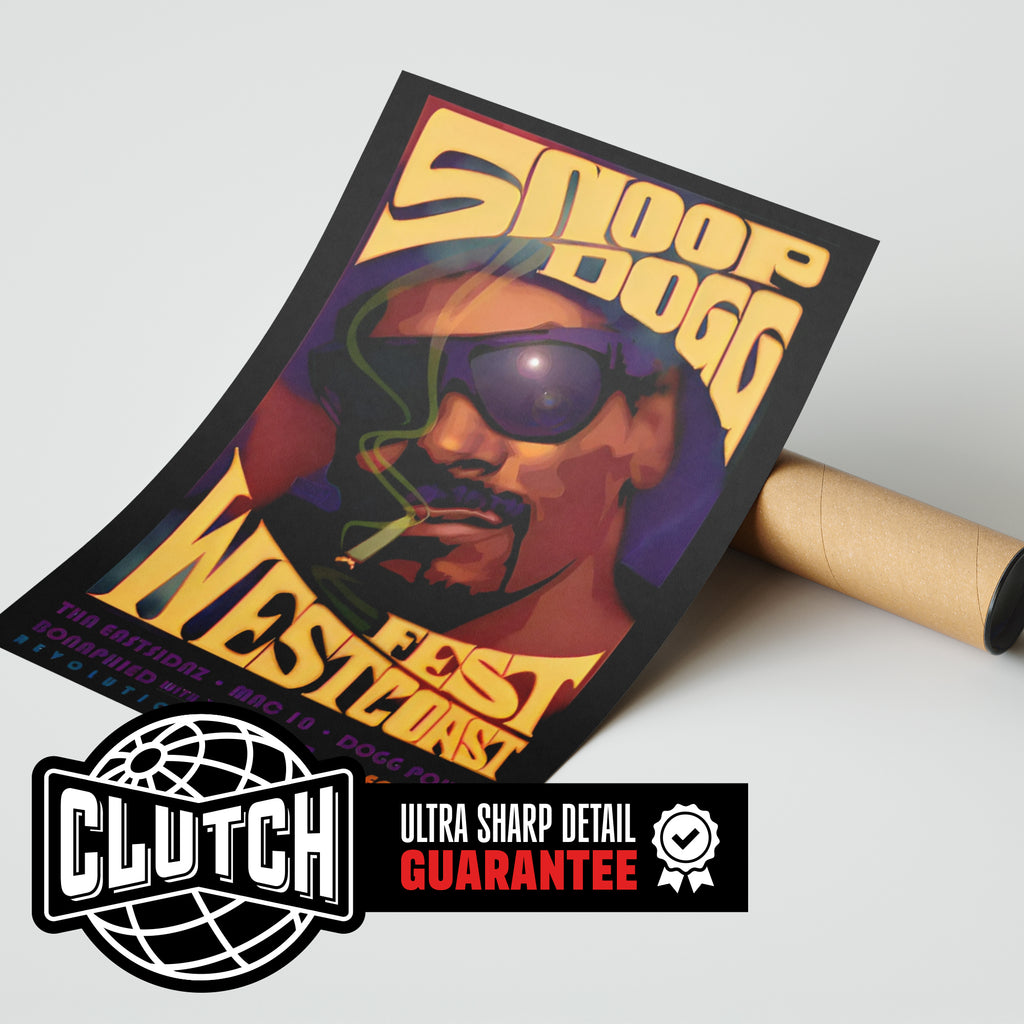 Snoop Dogg Illustrative Poster