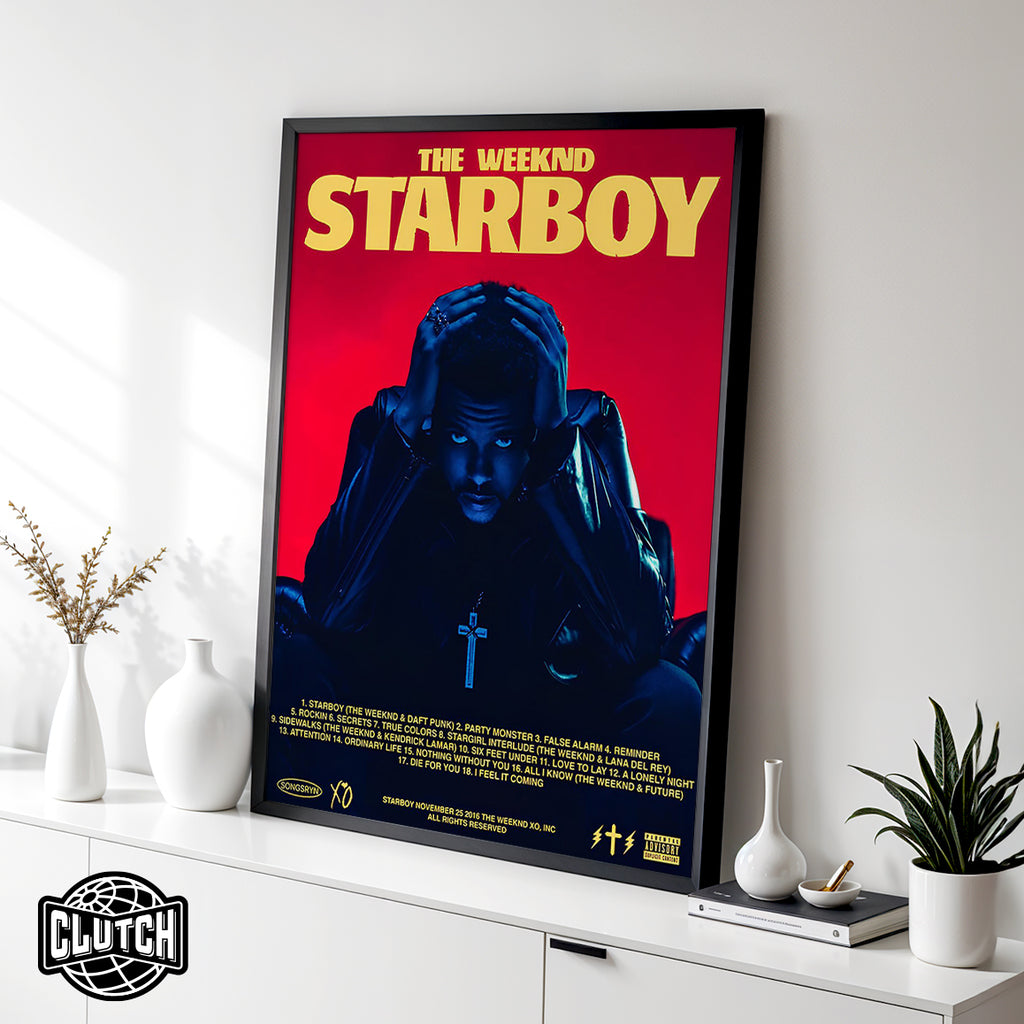 The Weeknd 'Starboy' Poster