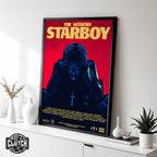 The Weeknd 'Starboy' Poster