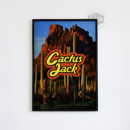 Cactus Jack Mountains Poster