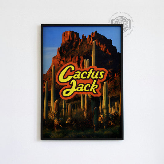Cactus Jack Mountains Poster