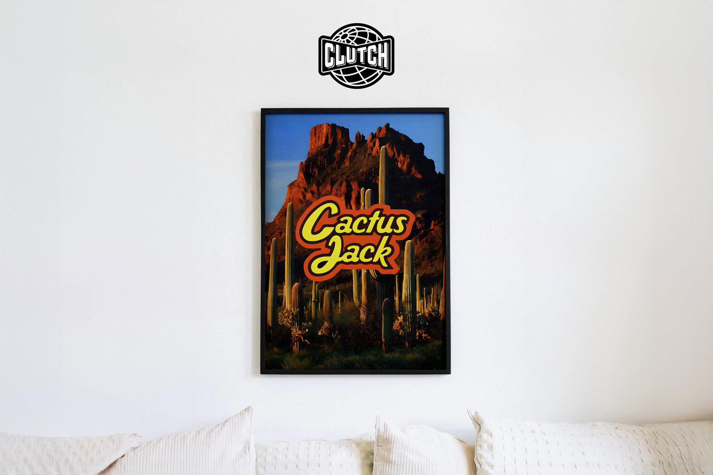 Cactus Jack Mountains Poster