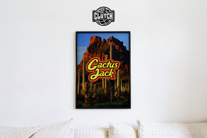 Cactus Jack Mountains Poster