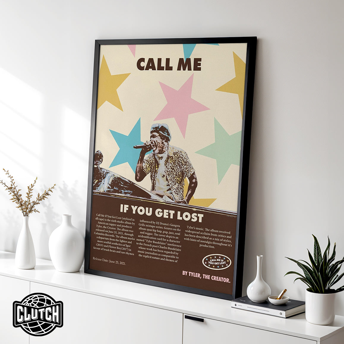 Tyler The Creator 'Call Me' Poster