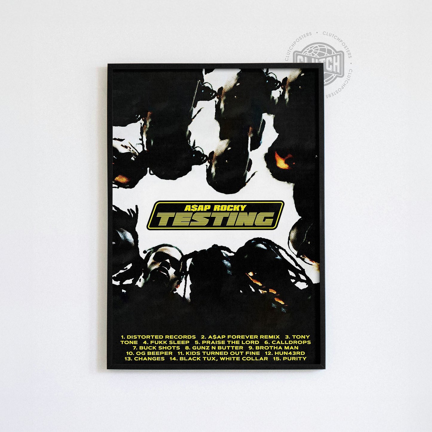 Asap Rocky 'Testing' Poster
