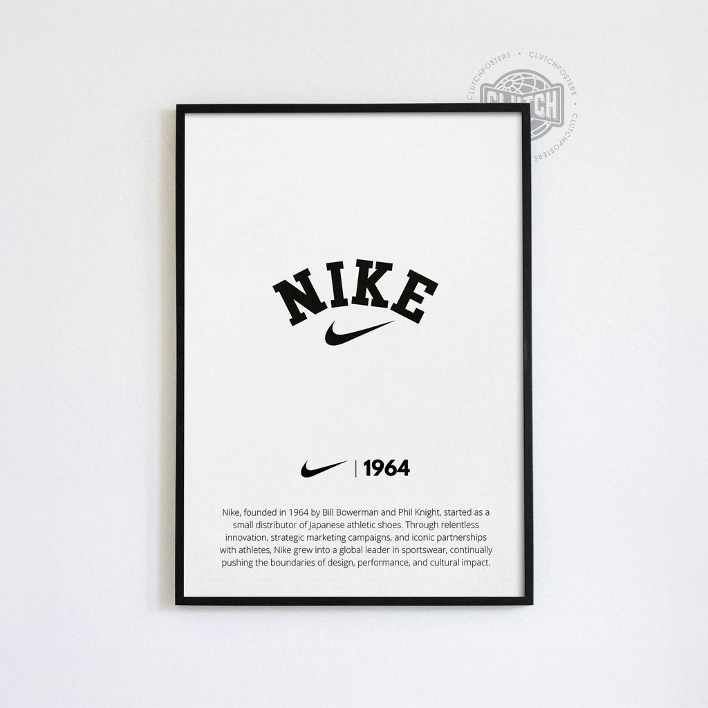 Nike Founded In 1964 Poster