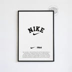 Nike Founded In 1964 Poster