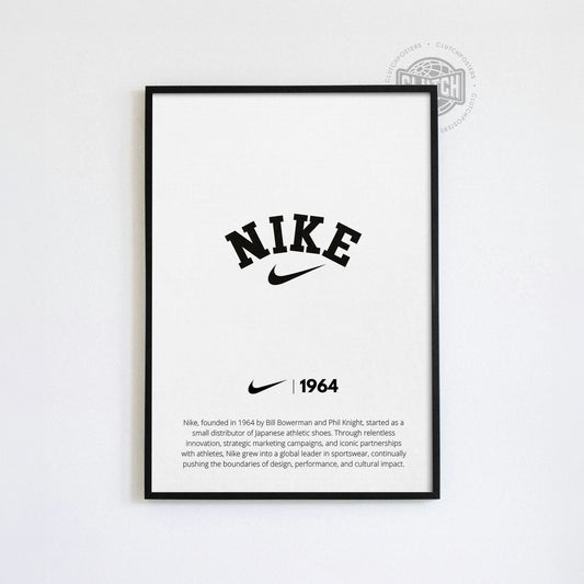 Nike Founded In 1964 Poster