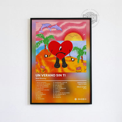 Bad Bunny 'Un Verano Sin Ti' Album Poster