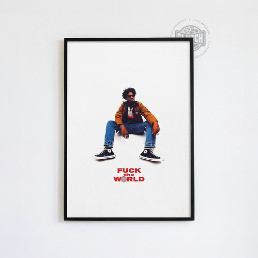 Brent Faiyaz - "F*** The World" Aesthetic Poster