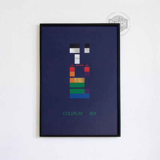 Coldplay 'X&Y' Poster