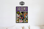 50 Cent Comic Poster