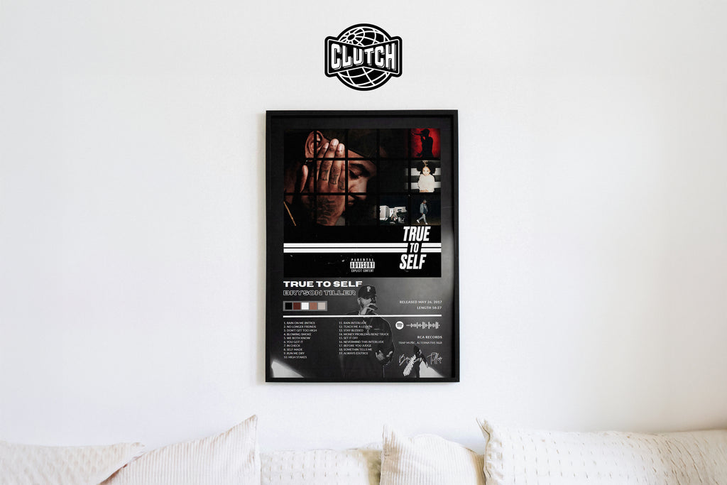 Bryson Tiller 'True To Self' Album Poster