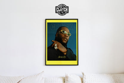 Burna Boy 'Crack Magazine' Poster
