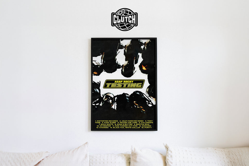 Asap Rocky 'Testing' Poster